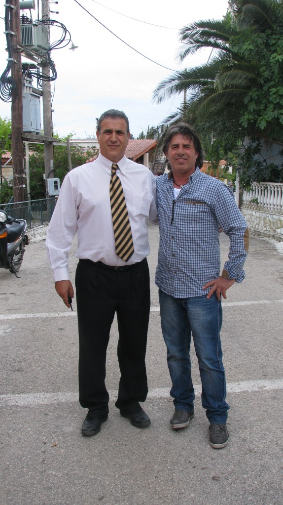 ο νυν με τον απερχόμενο πρόεδρο