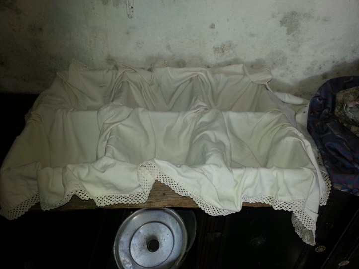 Η πινακωτή έτοιμη να υποδεχτεί τα καρβέλια